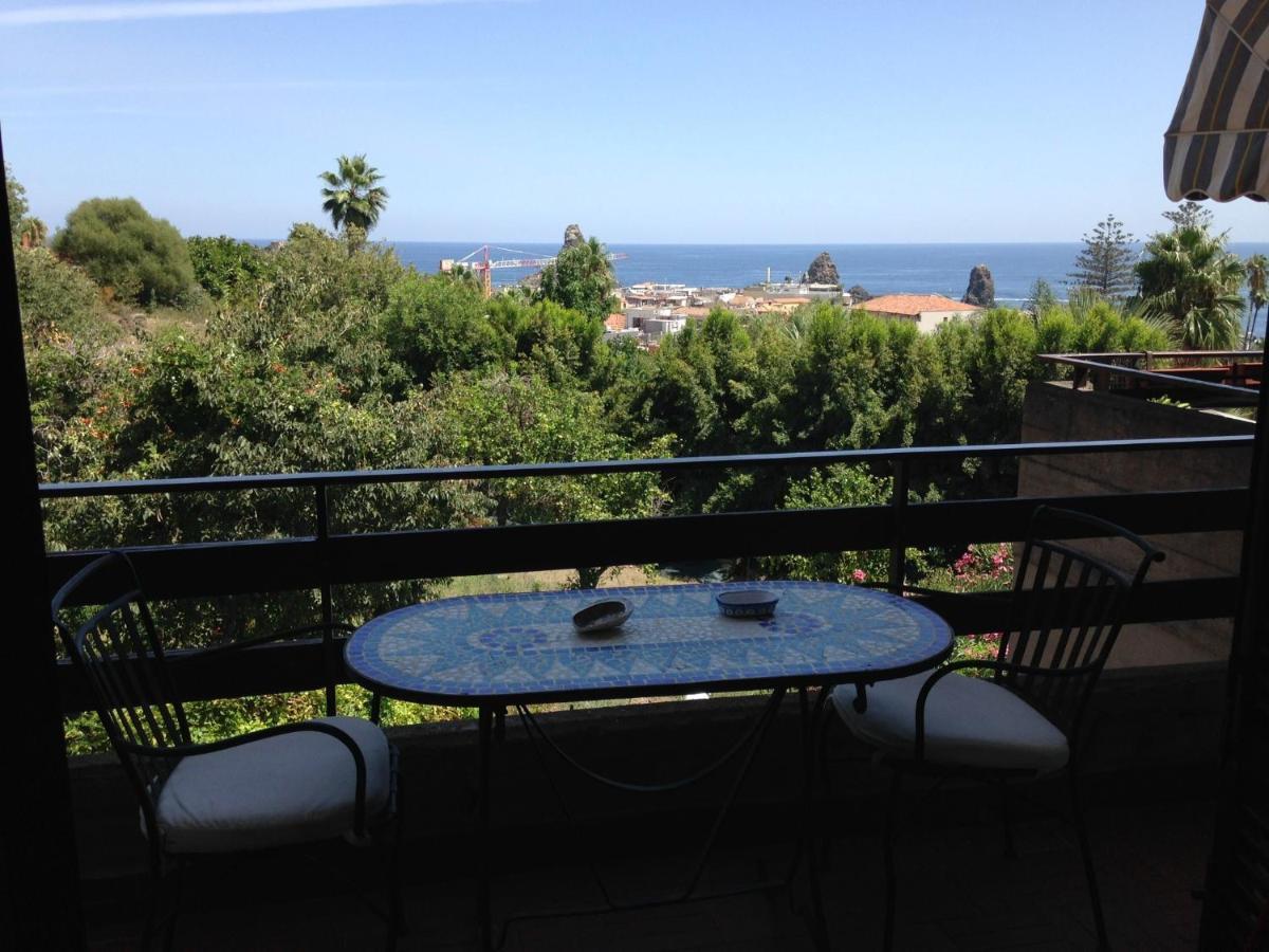 Best Sea View Faraglioni Acitrezza At La Rosa Del Mediterraneo Apartment Aci Castello Exterior photo